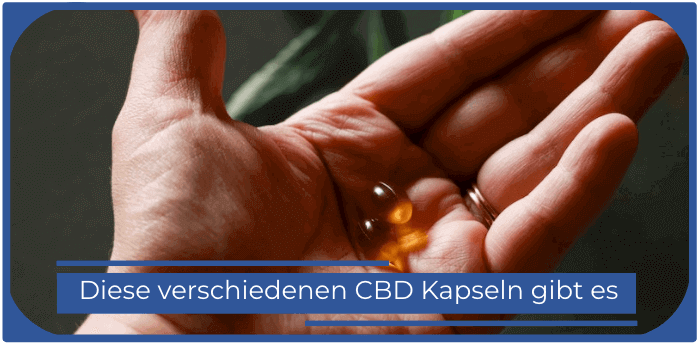 CBD Kapseln Softgel Hartkapseln Tabletten